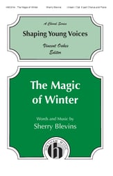 The Magic of Winter Unison/Two-Part choral sheet music cover